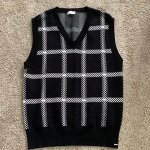 Oversized sweater vest